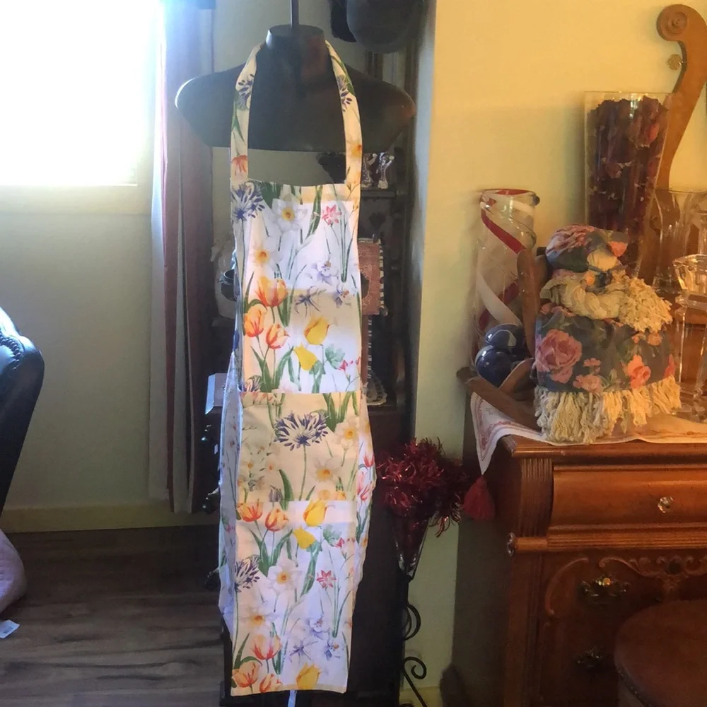 MAXICAN  100%Cotton Apron, Oven Mitt, Potholder and hand towel